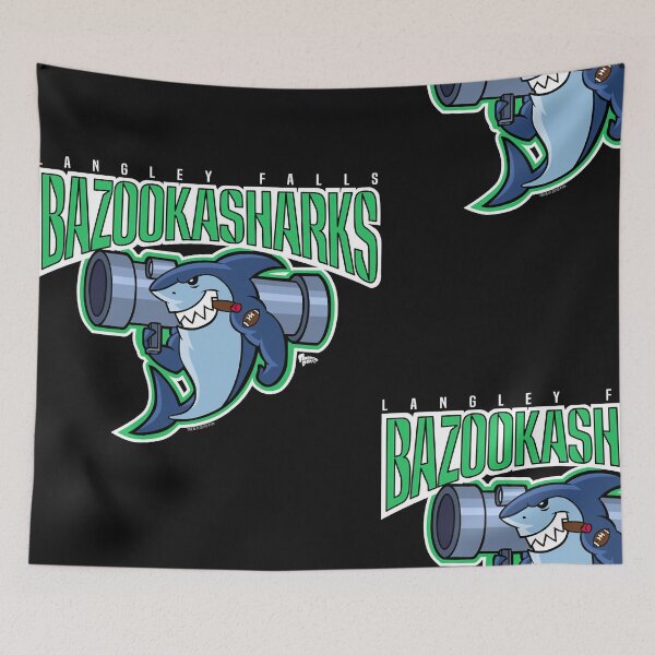 Item preview, American-Dad-Bazooka-Sharks-Logo designed and sold by Delarosa Valerio.