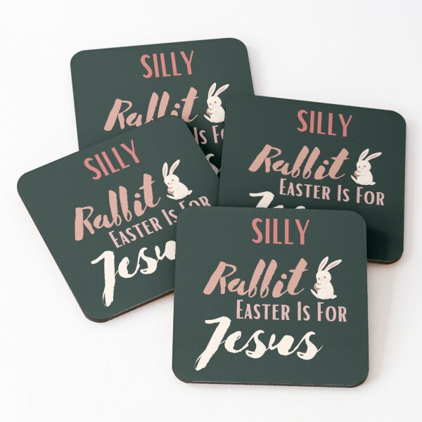 Item preview, Cute Silly Rabbit Easter Is For Jesus Christians   designed and sold by KnottyNatureArt.