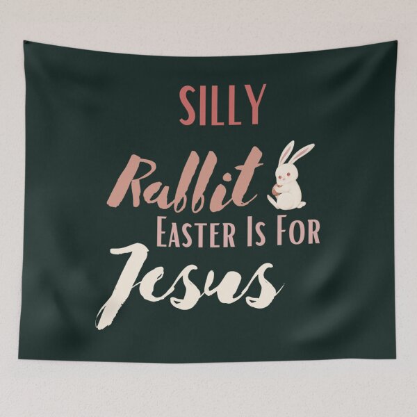 Item preview, Cute Silly Rabbit Easter Is For Jesus Christians   designed and sold by KnottyNatureArt.