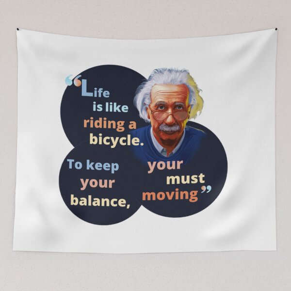 Item preview, Albert Einstein famous Quotes on "LIFE" designed and sold by Aadiimanavv.