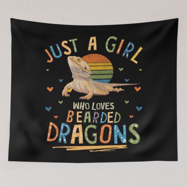 Item preview, Just a Girl Who Loves Bearded Dragons designed and sold by LikesConnie.