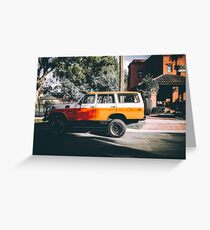 Land Cruiser Greeting Card