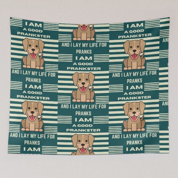 Item preview,  Funny dog april fools day i am a good prankster  designed and sold by Yaatra.