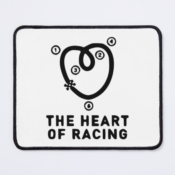 Item preview, THE HEART OF RACING designed and sold by Racingdecals.
