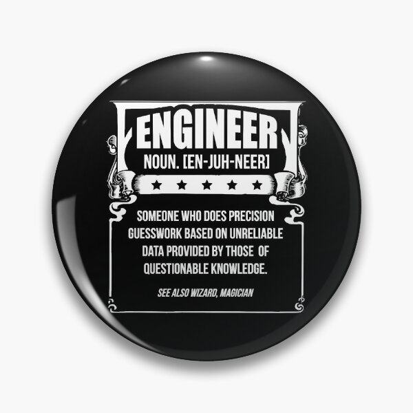 Item preview, Engineer Definition Funny Engineering Work Gift designed and sold by JulyeParker.