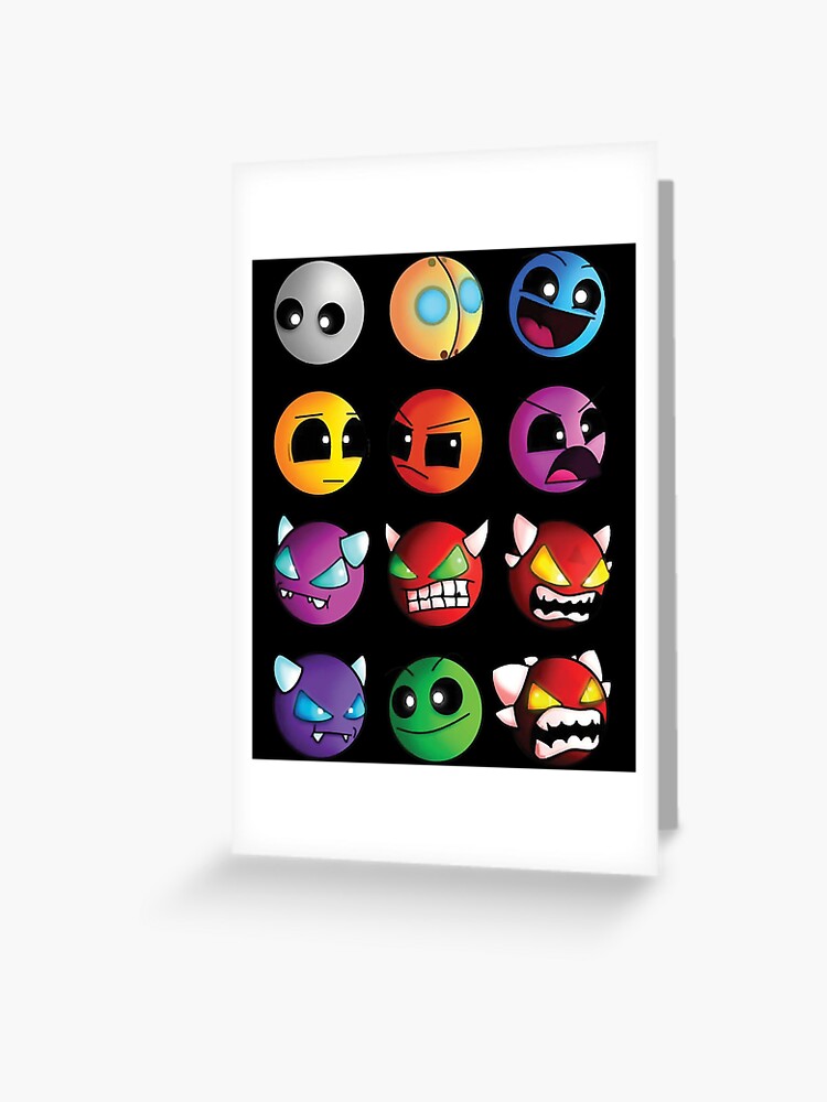 Geometry Dash Easy Postcard for Sale by CoryBaxter