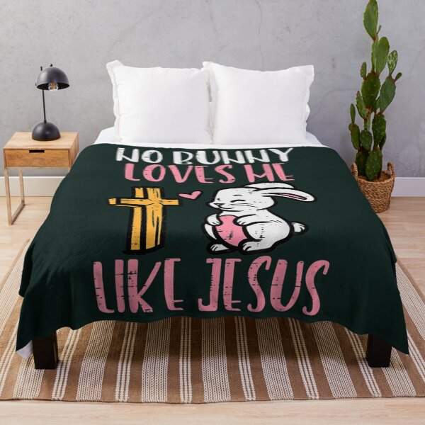 Item preview, No Bunny Loves Me Like Jesus Easter Christian Religious designed and sold by KnottyNatureArt.