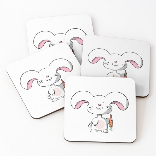 Item preview, Cute Little Bunny Friend designed and sold by MayTeaArt.