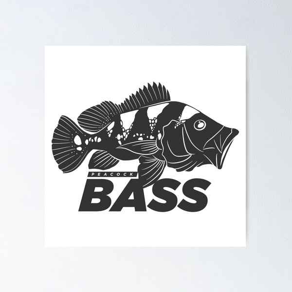 bass fishing wallpaper Poster for Sale by chanchan79