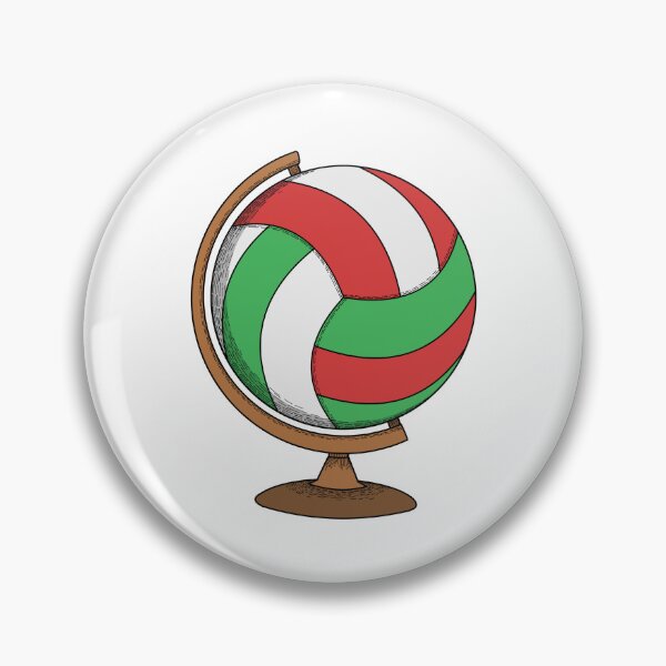 Item preview, Volleyball globe designed and sold by cillablu.