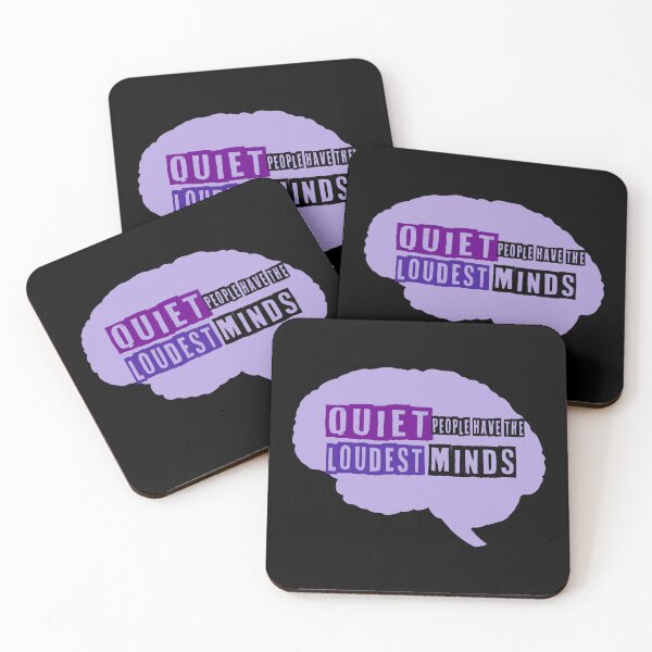 Item preview, Quiet People Have Loudest Mind designed and sold by JulyeParker.