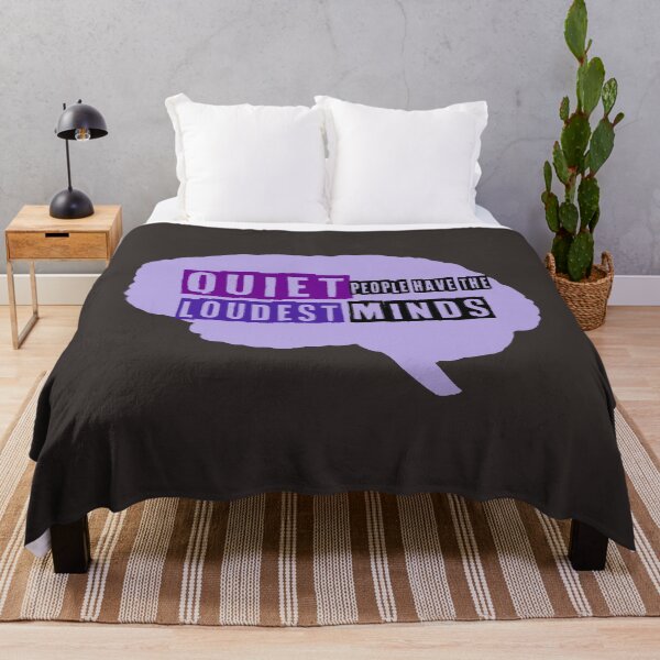 Item preview, Quiet People Have Loudest Mind designed and sold by JulyeParker.