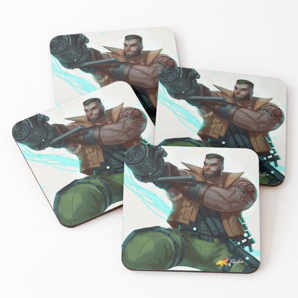 Item preview, Barret Wallace - Final Fantasy VII Quadriptych Part II designed and sold by DashXero.