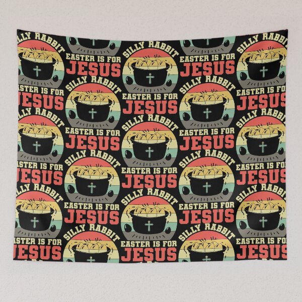 Item preview, Silly Rabbit Easter is for Jesus Easter  designed and sold by EmilyFun.