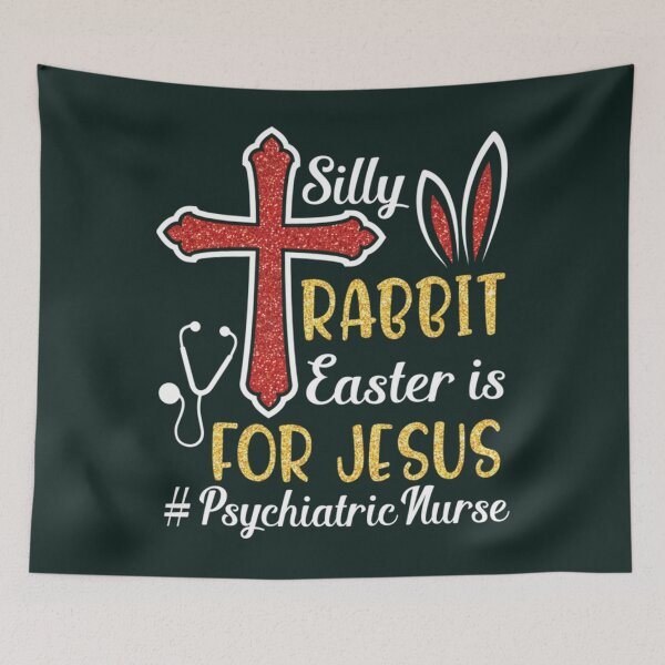 Item preview, silly rabbit easter is for jesus                         designed and sold by KnottyNatureArt.