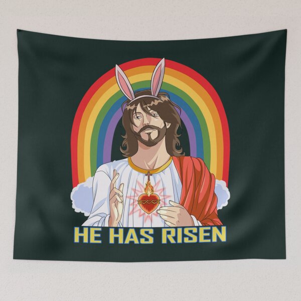 Item preview, silly rabbit easter is for jesus                        designed and sold by KnottyNatureArt.