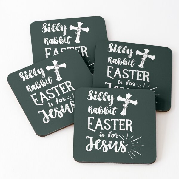 Item preview, silly rabbit easter is for jesus                designed and sold by KnottyNatureArt.