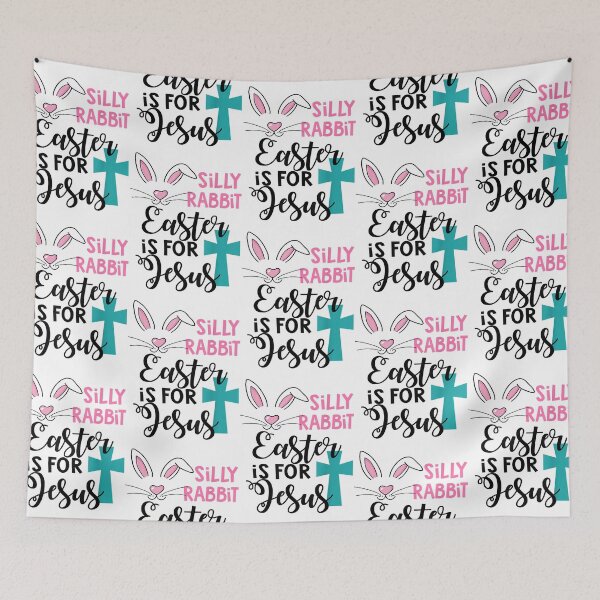 Item preview, Vintage silly rabbit easter is for jesus designed and sold by EmilyFun.