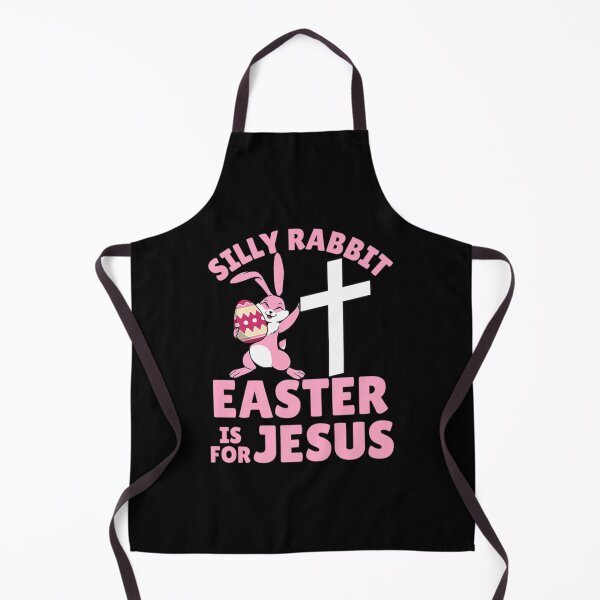 Item preview, silly rabbit easter is for jesus designed and sold by KnottyNatureArt.