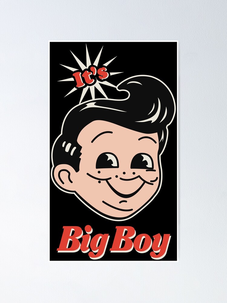 " BOB'S BIG BOY" Poster for Sale by fhafsyi | Redbubble