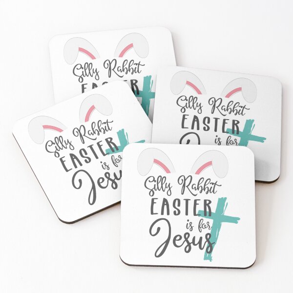 Item preview, silly rabbit easter is for jesus            designed and sold by KnottyNatureArt.