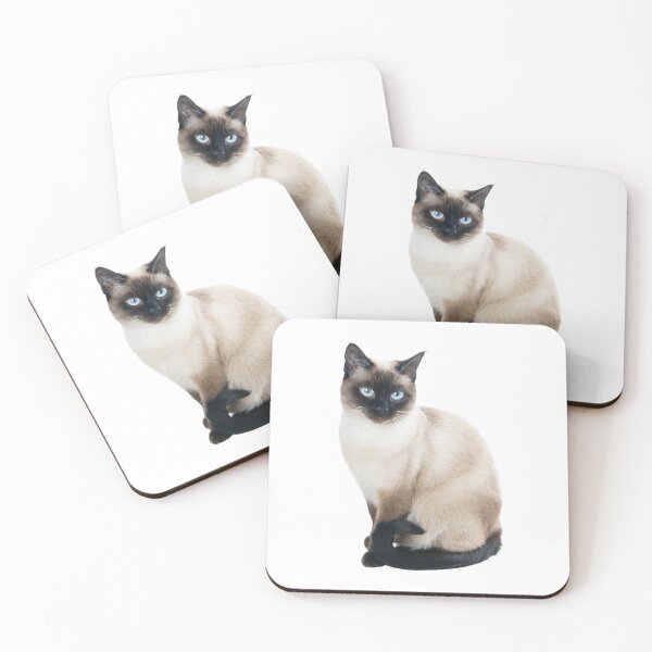 Item preview, beautiful siamese cat sitting designed and sold by JAG2B.