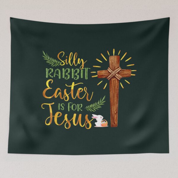 Item preview, Silly Rabbit Easter Is For Jesus           designed and sold by KnottyNatureArt.