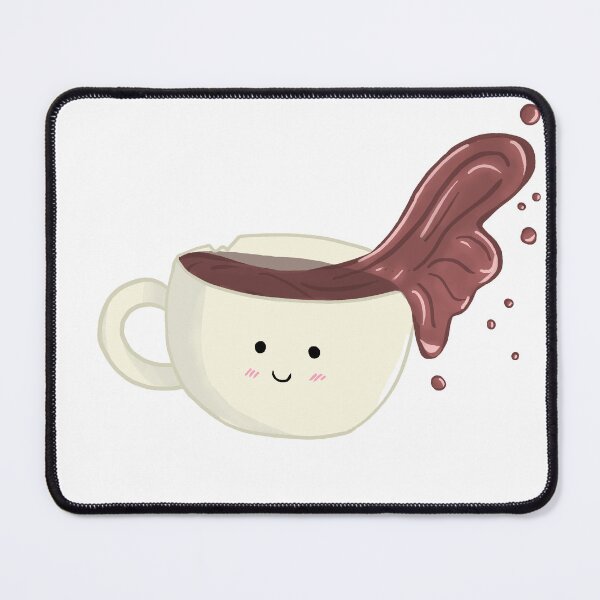 Item preview, Cute Chipped Cup designed and sold by MayTeaArt.