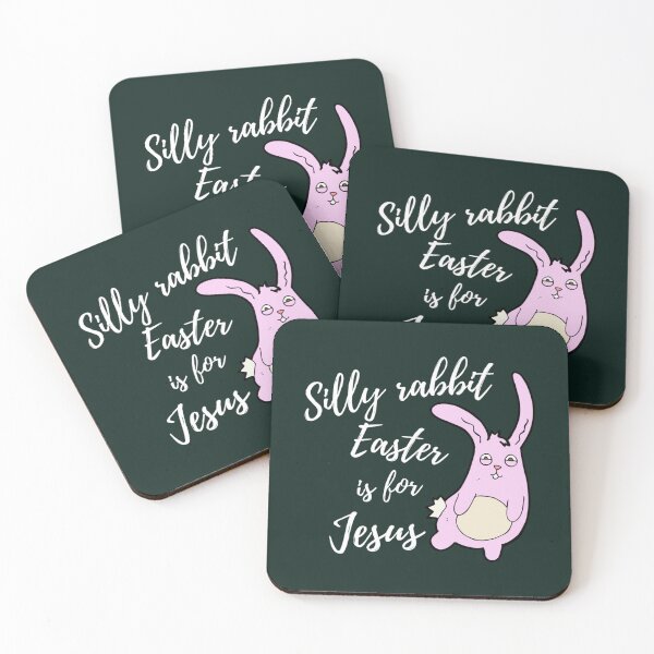 Item preview, Silly Rabbit Easter Is For Jesus   designed and sold by KnottyNatureArt.