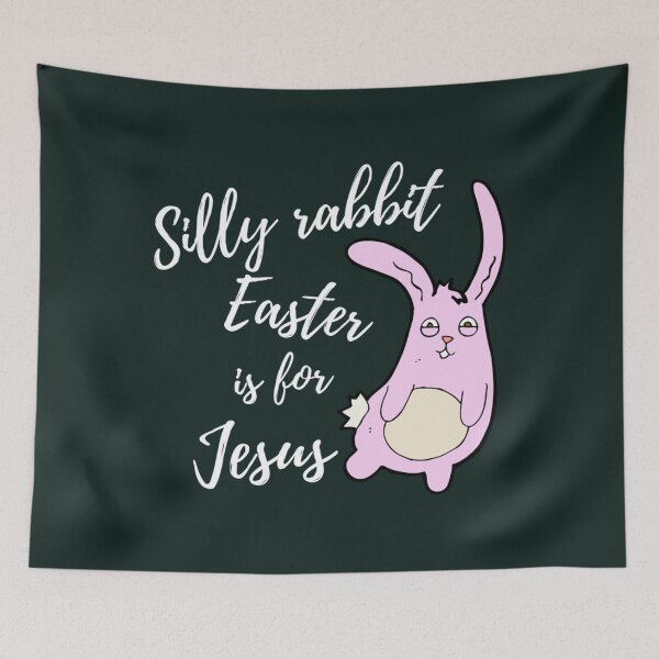 Item preview, Silly Rabbit Easter Is For Jesus   designed and sold by KnottyNatureArt.