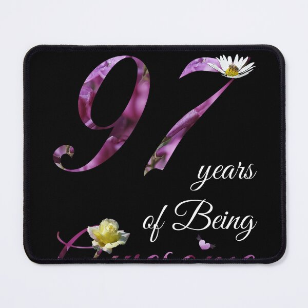 Item preview, 97 Year Old Shirt Awesome Floral 1924 97th Birthday Gift designed and sold by maximjki.
