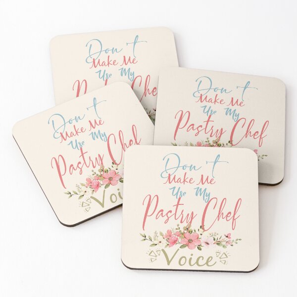 Item preview, Don't Make Me Use My Pastry Chef Voice - Funny Pastry Chef Quote Gift Idea For Men and Womens designed and sold by Mmmm3344.