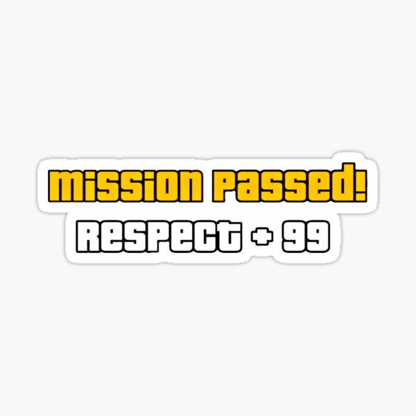 Mission passed respect png без фона