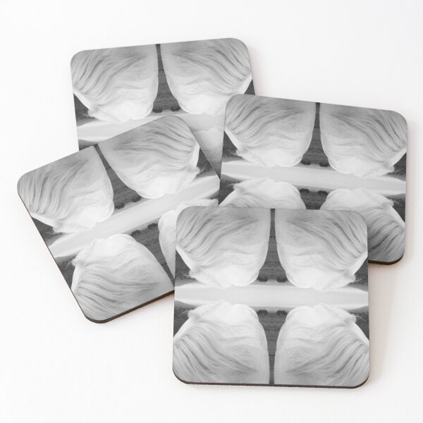 Item preview, Grace - Horse Mane Elegance Black and White designed and sold by SpiritGifts.