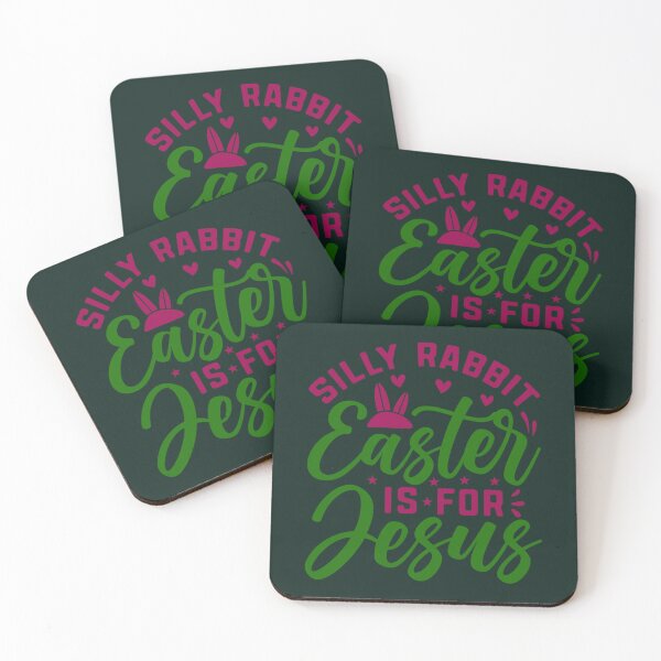 Item preview, Silly Rabbit Easter Is For Jesus  designed and sold by KnottyNatureArt.