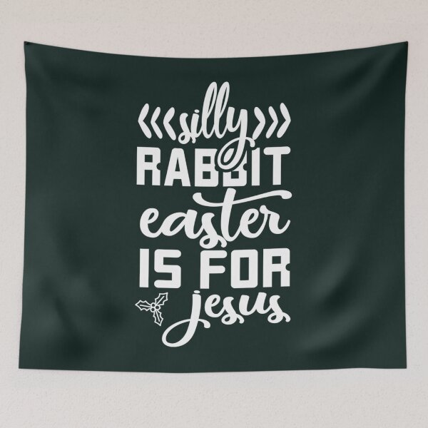 Item preview, Silly Rabbit Easter Is For Jesus   designed and sold by KnottyNatureArt.
