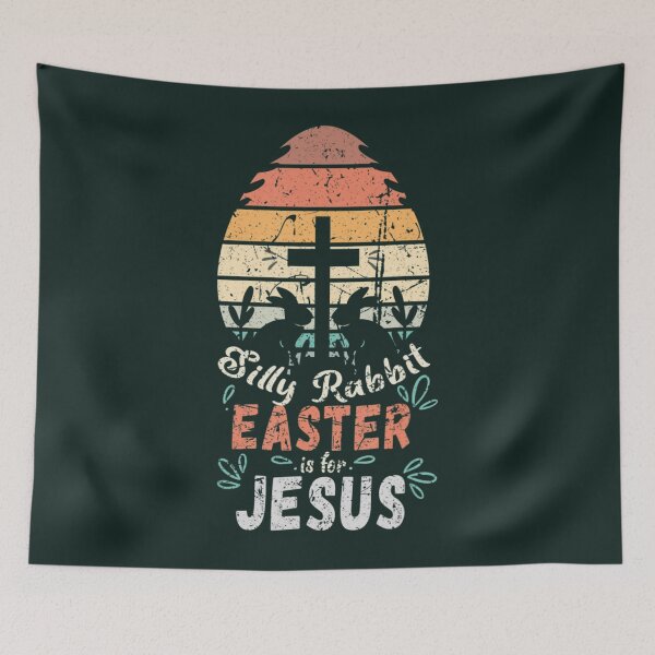 Item preview, Silly Rabbit Easter Is For Jesus Matching Gift Silly Rabbit Easter Is For Jesus       designed and sold by KnottyNatureArt.