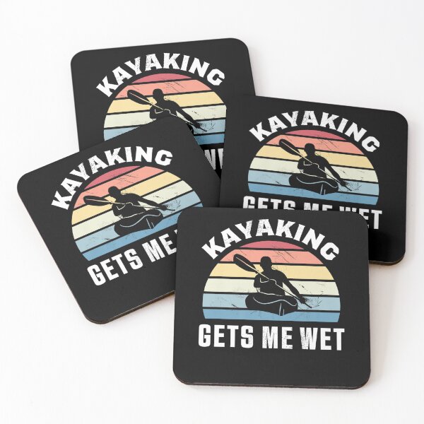 Item preview, Kayaking gets me wet  Funny Kayak Christmas  Birthday designed and sold by LikesConnie.