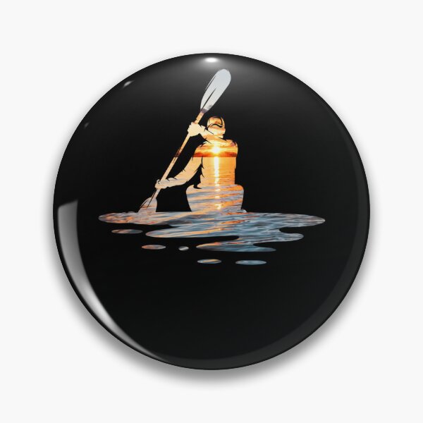 Item preview, Kayaking Silhouette Kayak Kayaker  designed and sold by LikesConnie.