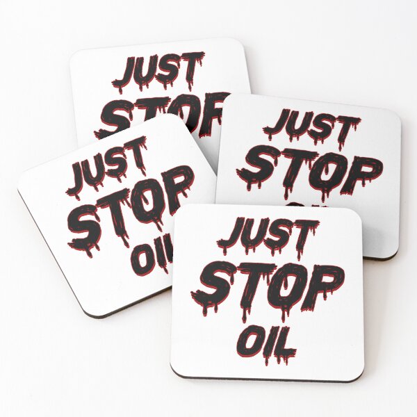 Item preview, Just Stop Oil designed and sold by Signs for Dark Times.