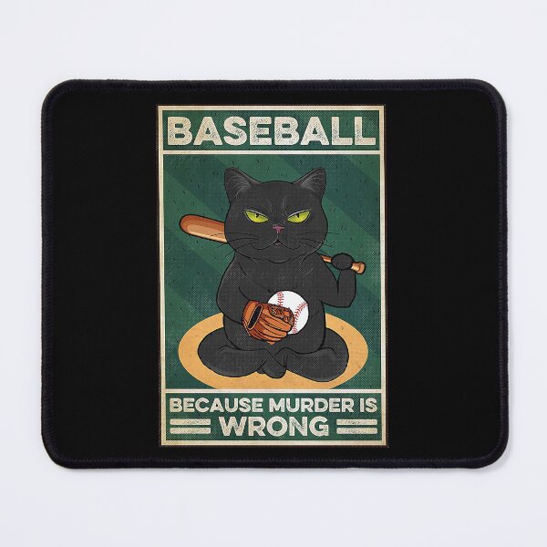 Item preview, Baseball because murder is wrong designed and sold by KinstleHawa.