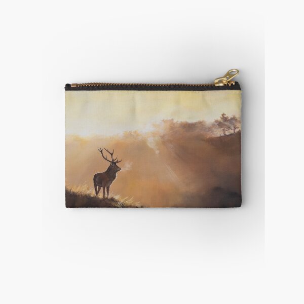 Item preview, Bradgate Stag in the Mist designed and sold by lizblackdowding.