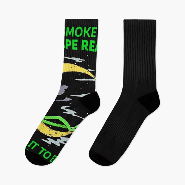 Item preview, I Dont Smoke Weed To Escape Reality Alien Smoking Weed designed and sold by Chad6438.