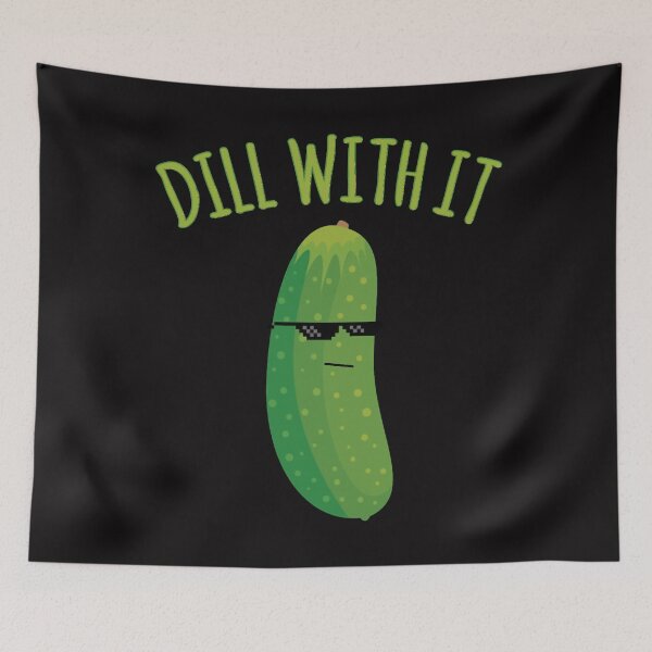 Item preview, Dill With It Funny Pickle designed and sold by MarktinSanchez.