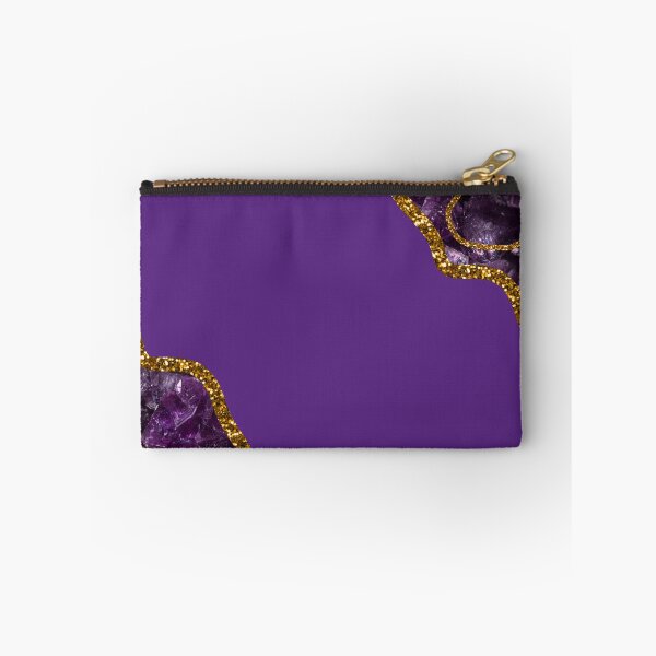 Item preview, Purple & Gold Agate Geode Glitter designed and sold by idovedesign.