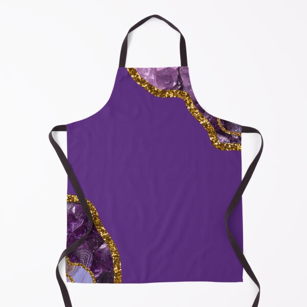 Item preview, Purple & Gold Agate Geode Glitter designed and sold by idovedesign.