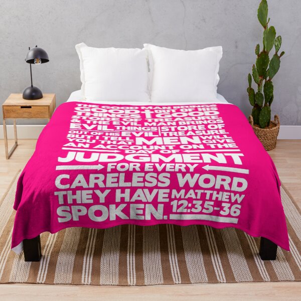 Item preview, Matthew 12:35-36 Day Of Judgment designed and sold by plushism.
