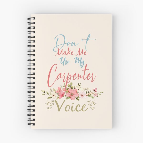 Item preview, Don't Make Me Use My Carpenter Voice - Funny Carpenter Quote Gift Idea For Men and Womens designed and sold by Mmmm3344.