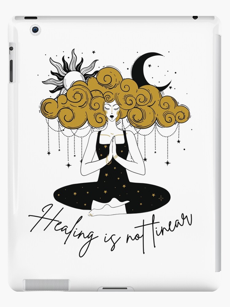 Healing is not linear printable poster, Psychology art, Social worker gift,  Psychology gifts, Therapist office decor, Self care print Poster for Sale  by oitushop