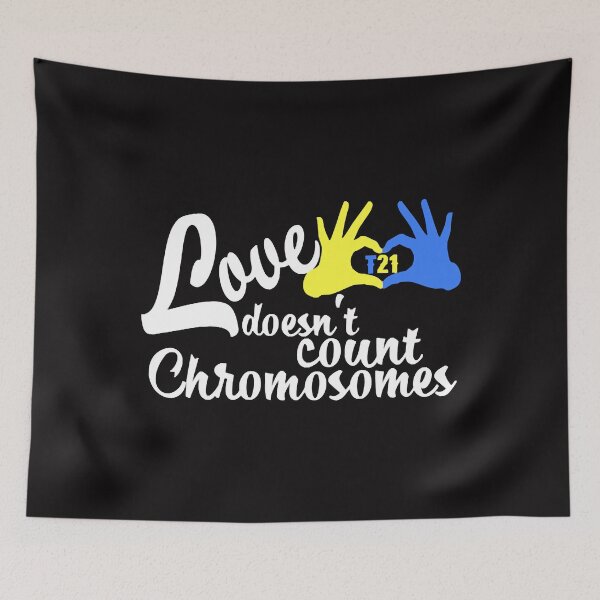 Item preview, Love Doesn t Count Chromosomes Down Syndrome Aware designed and sold by MarktinSanchez.